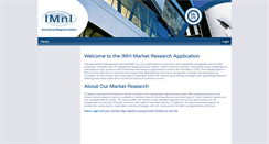 Desktop Screenshot of market-research.manganese.org